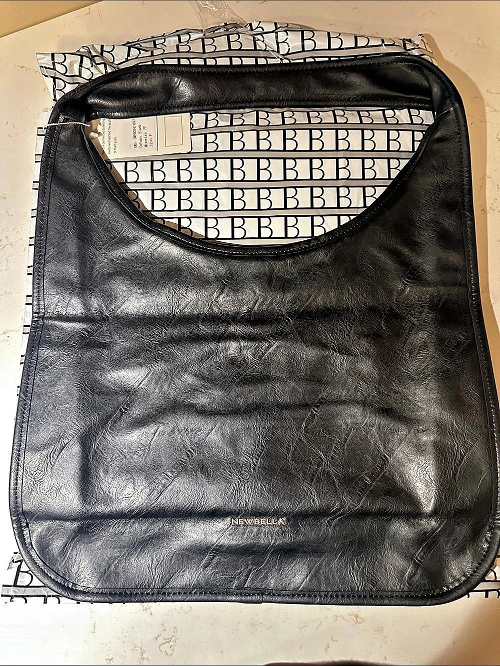 Newbella Black Shoulder Bag NWT